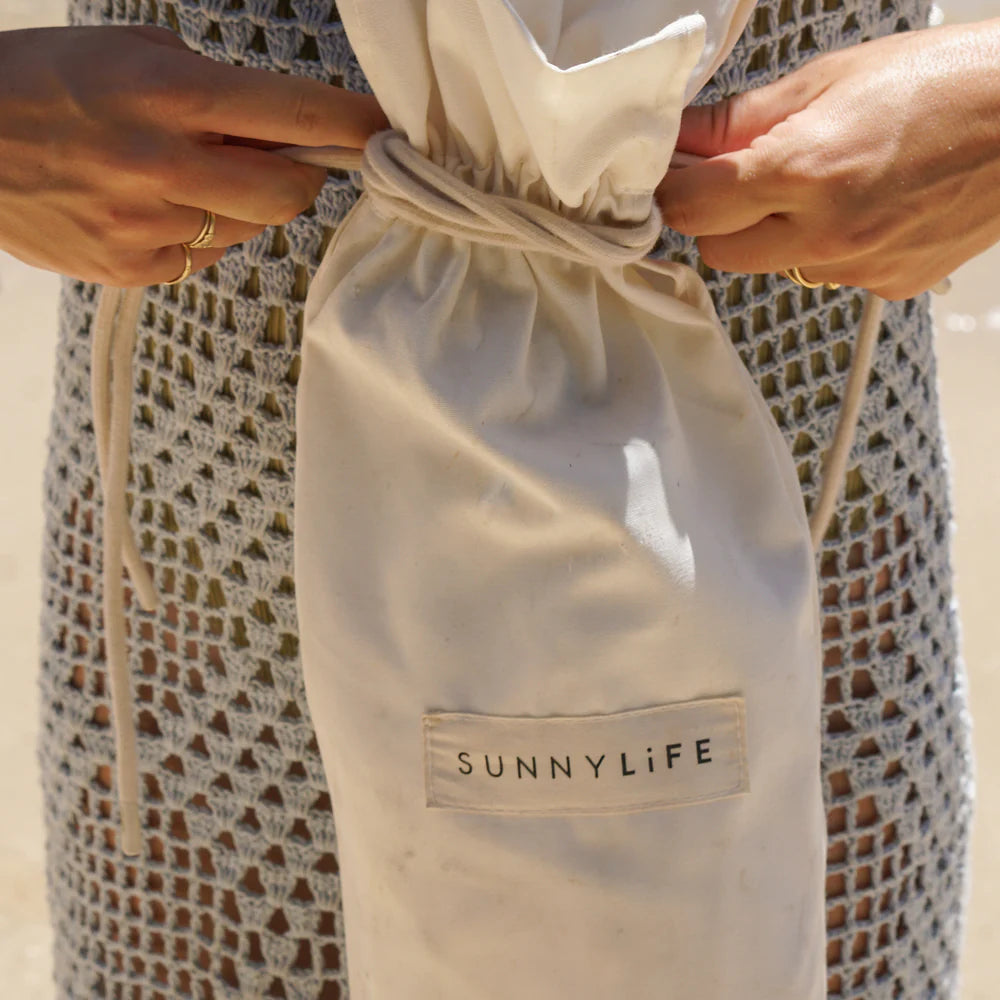 Luxe Beach Umbrella - Cream