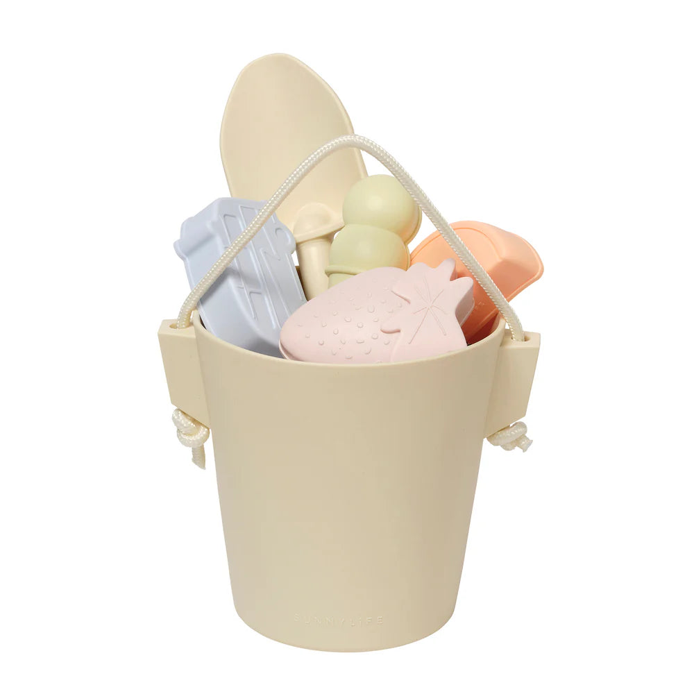 Silicone Bucket and Spade Set - Apple Sorbet