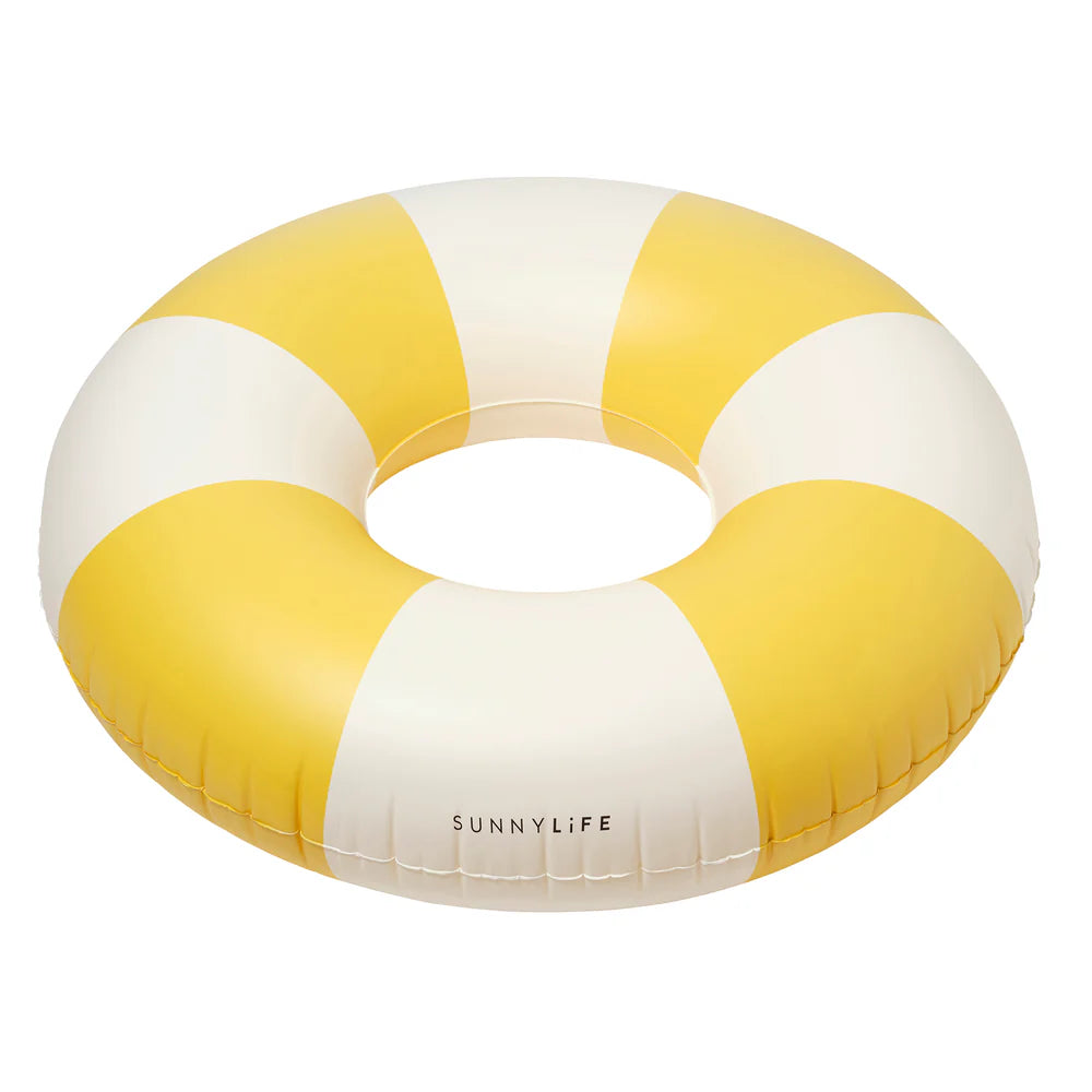 Tube Pool Ring - Sunshine Yellow