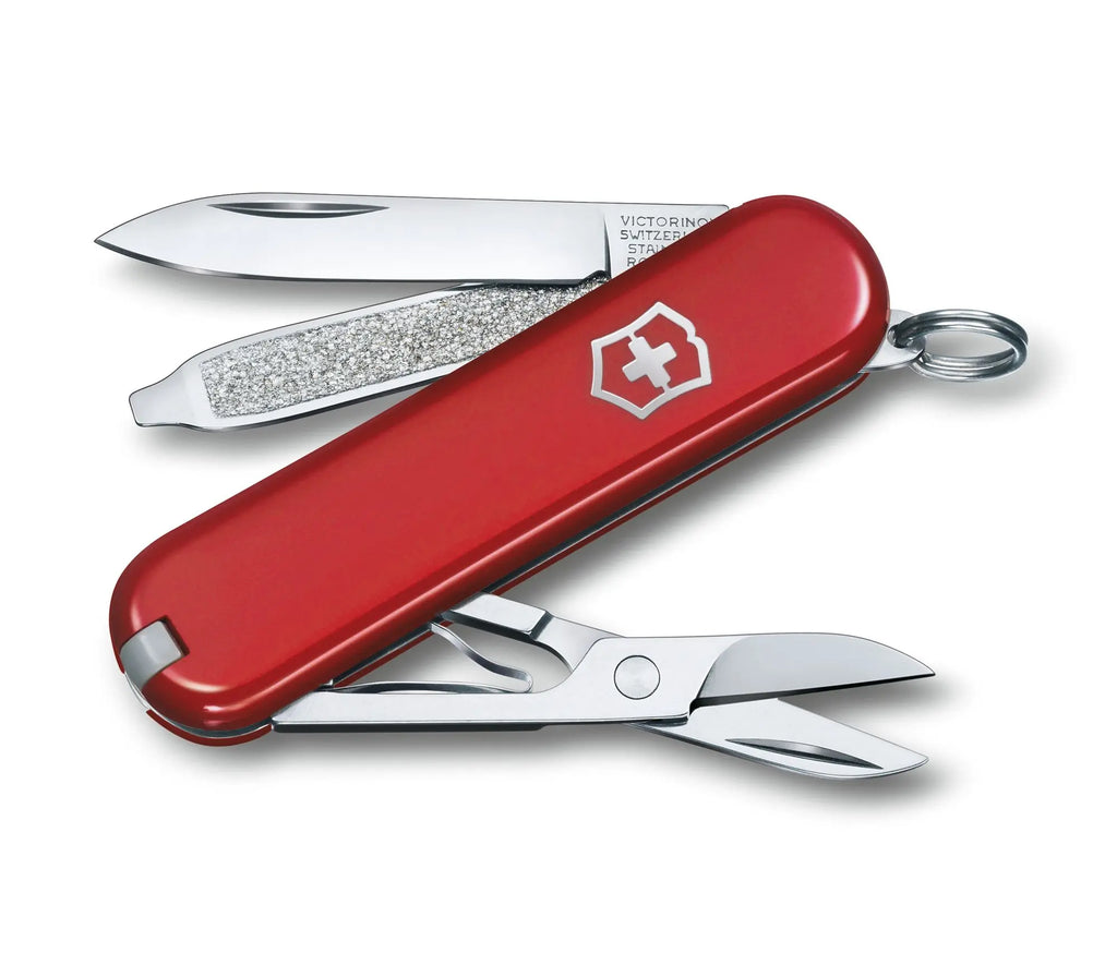 Classic Pocket Knife Style Icon - Tourist Red