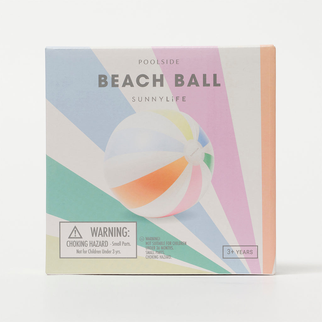 Inflatable Beach Ball - Pastel Gelato