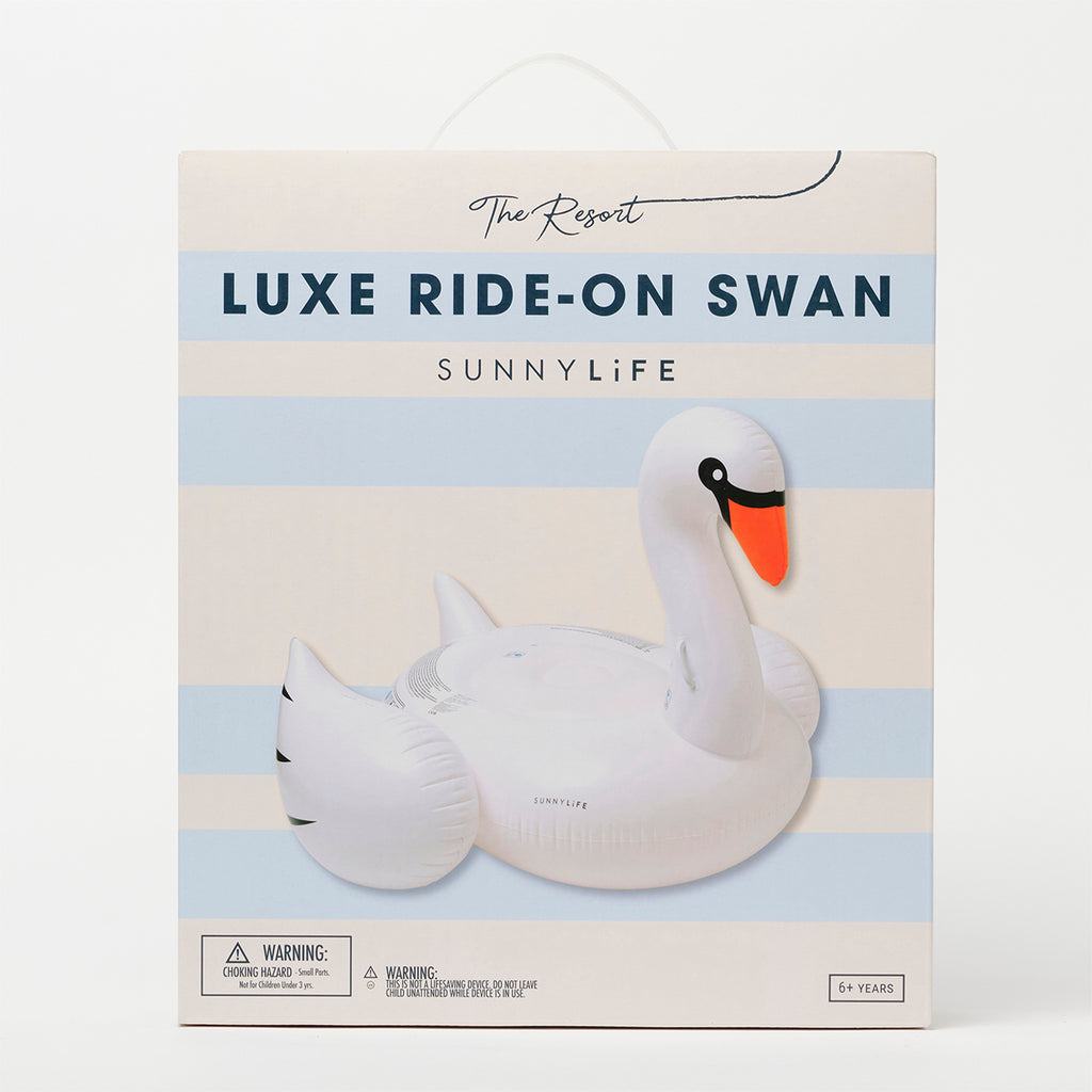 Ride-On Float Swan