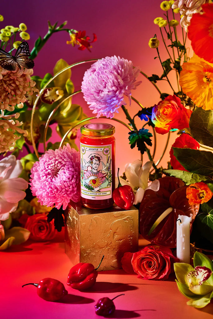 St Valentine - Lavender & Rosemary Hot Honey