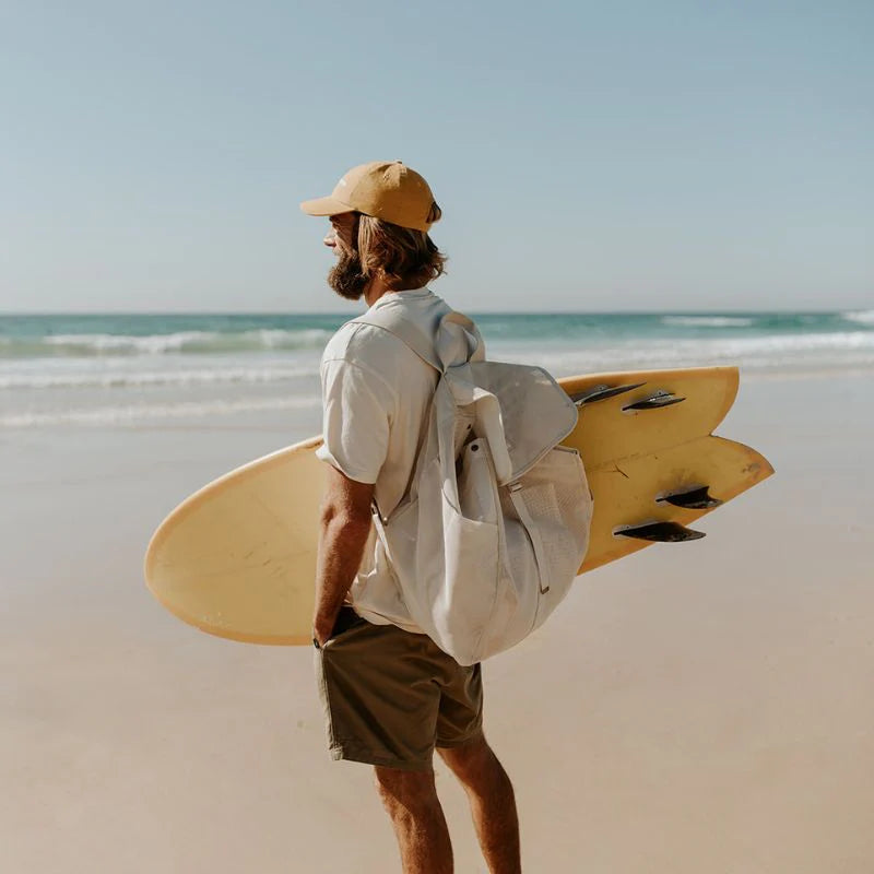 Beach Hauler - Mesh Backpack - Sand | Paddington Store