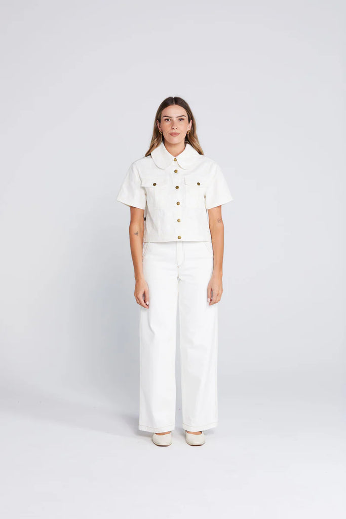 Zephrya Top - Creamy Daisy