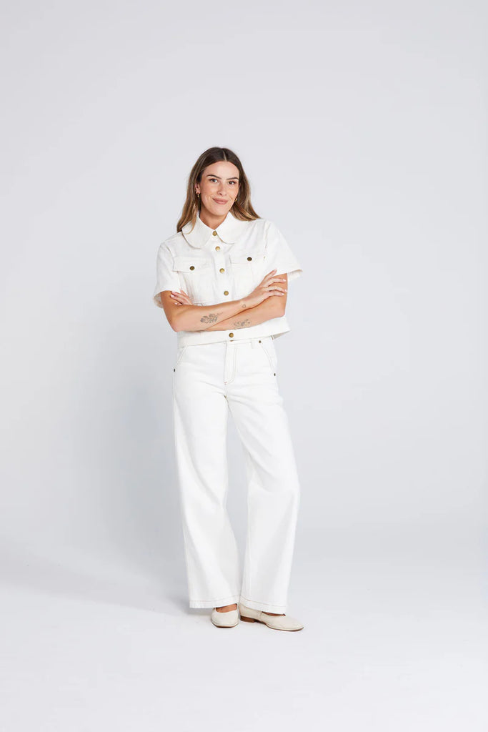 Zephrya Top - Creamy Daisy