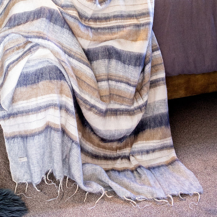 Hand Woven Blanket - Tasman