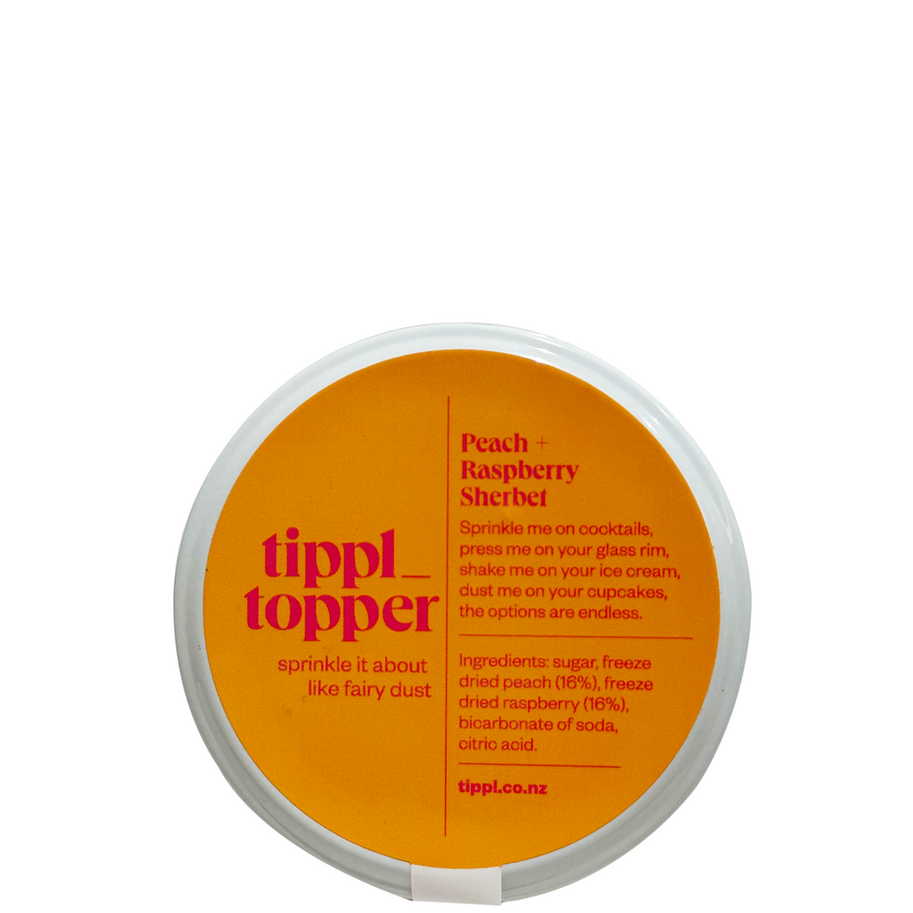 Peach & Raspberry Sherbet Topper | Paddington Store