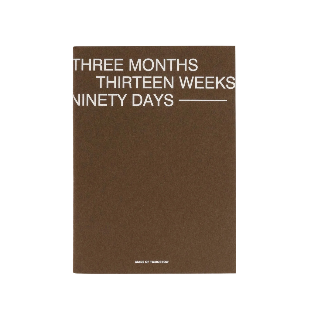 Three Monthly Planner - Umber