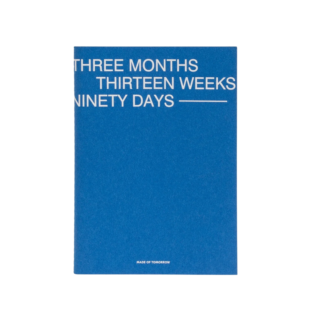 Three Monthly Planner - Azure