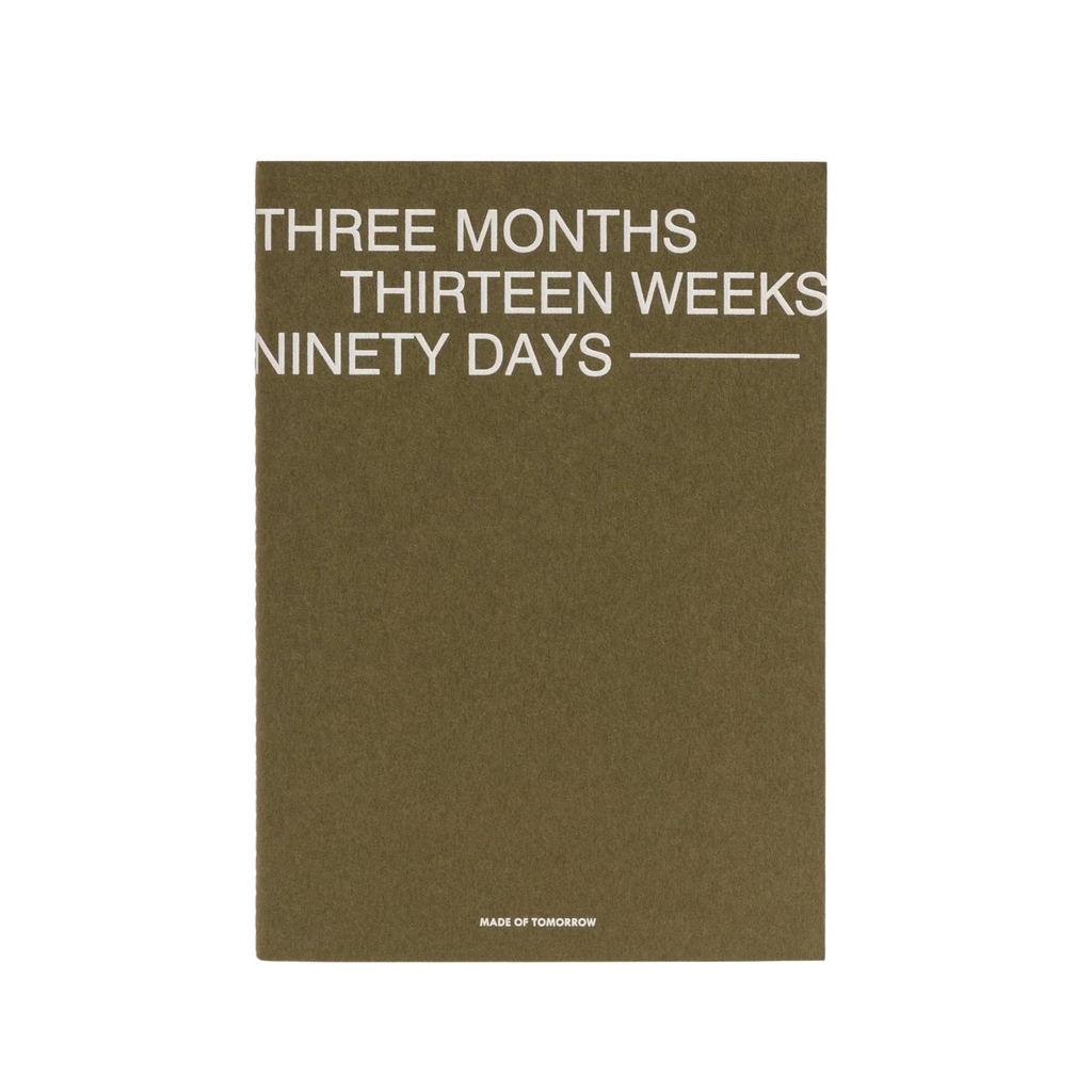 Three Monthly Planner - Khaki