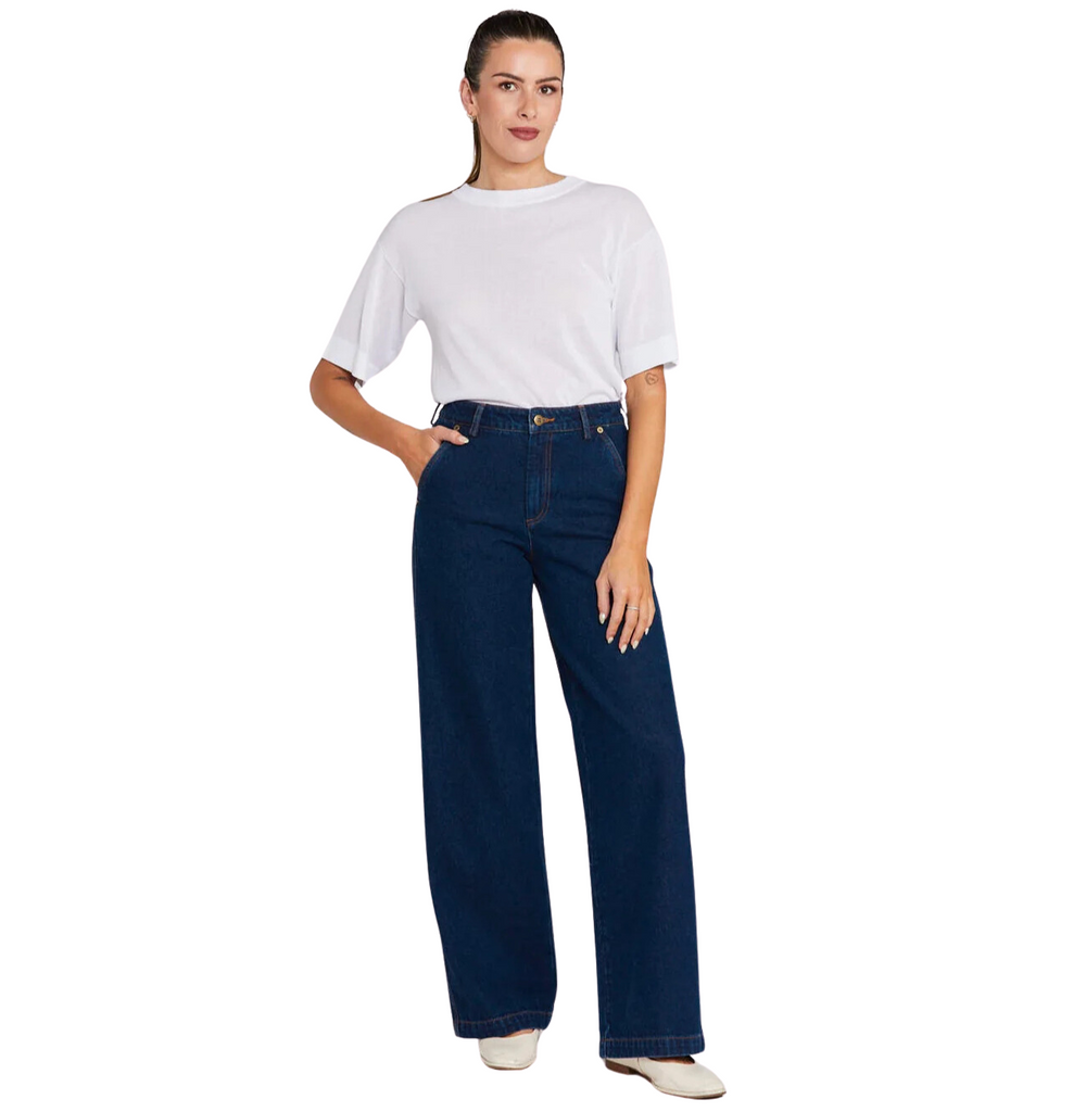 Unwind Jean - Indigo Denim