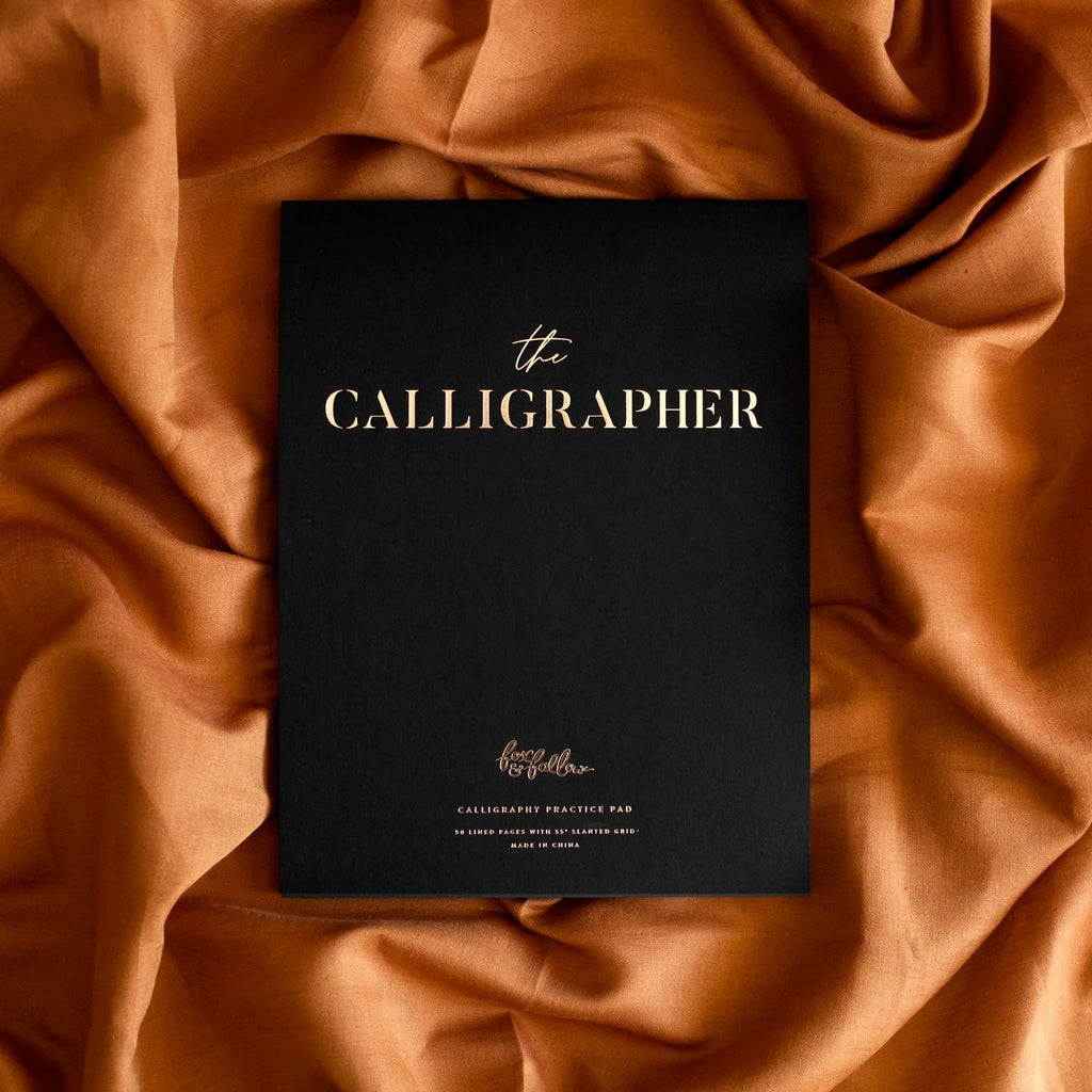 The Calligrapher Practice Pad - Black