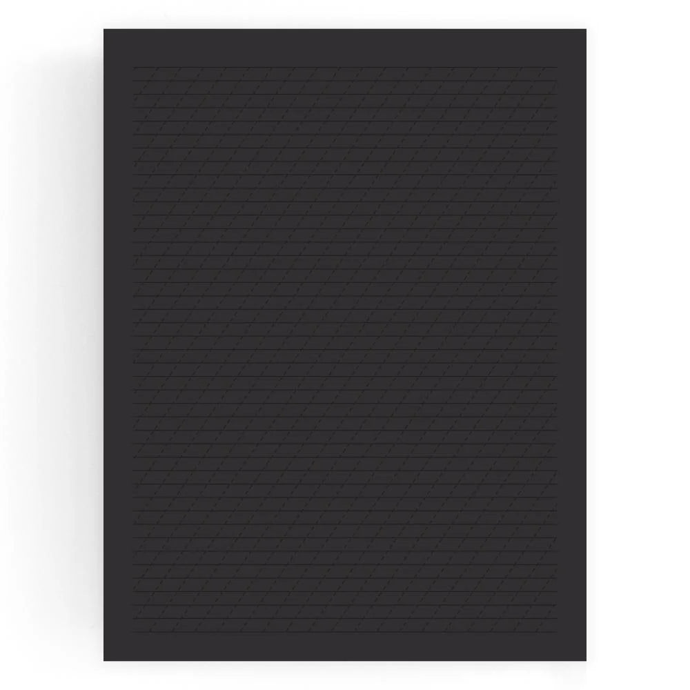 The Calligrapher Practice Pad - Black