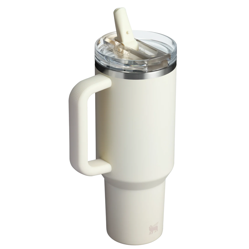 40oz Quencher Pro Tour Flip Straw Tumbler - Cream