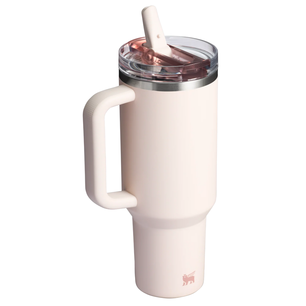 40oz Quencher Pro Tour Flip Straw Tumbler - Rose Quartz