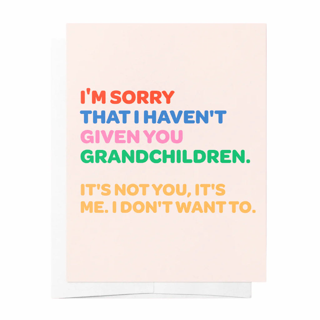 Card - No Grandchildren