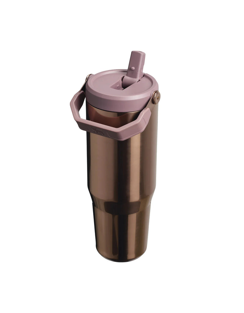 30oz Stanley Iceflow Flip Straw 2.0 - Polished Rose Gold