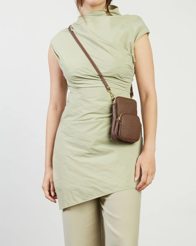 Nikko Pocket Phone Sling - Umber Bubble