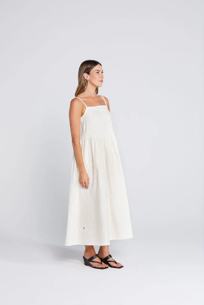 Ziggle Dress - Creamy Daisy