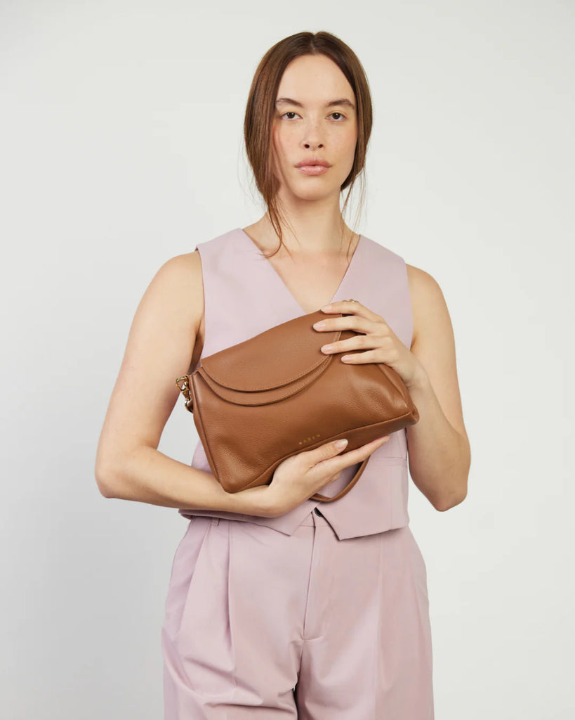 Beckett Crossbody - Tan Luxe
