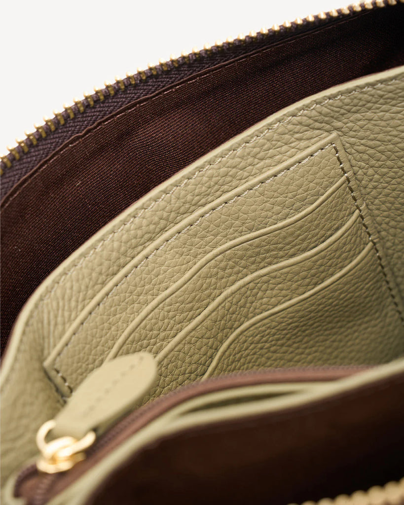 Matilda Crossbody - Eucalyptus + Chunky Chain
