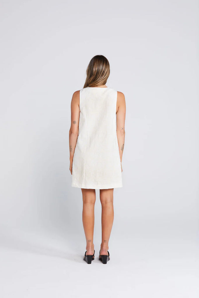 Effortless Dress - Creamy Daisy