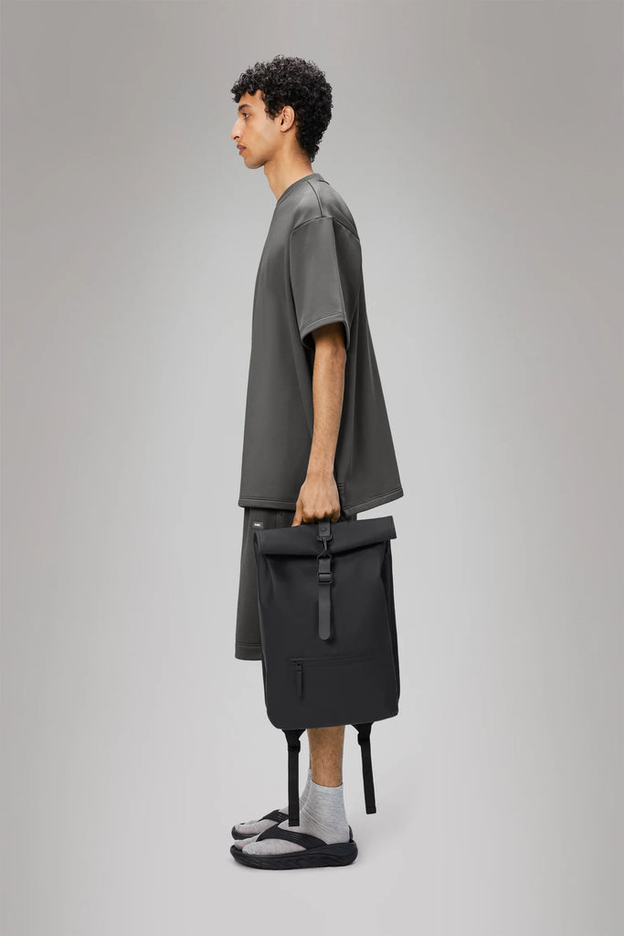 Rolltop Rucksack - Black