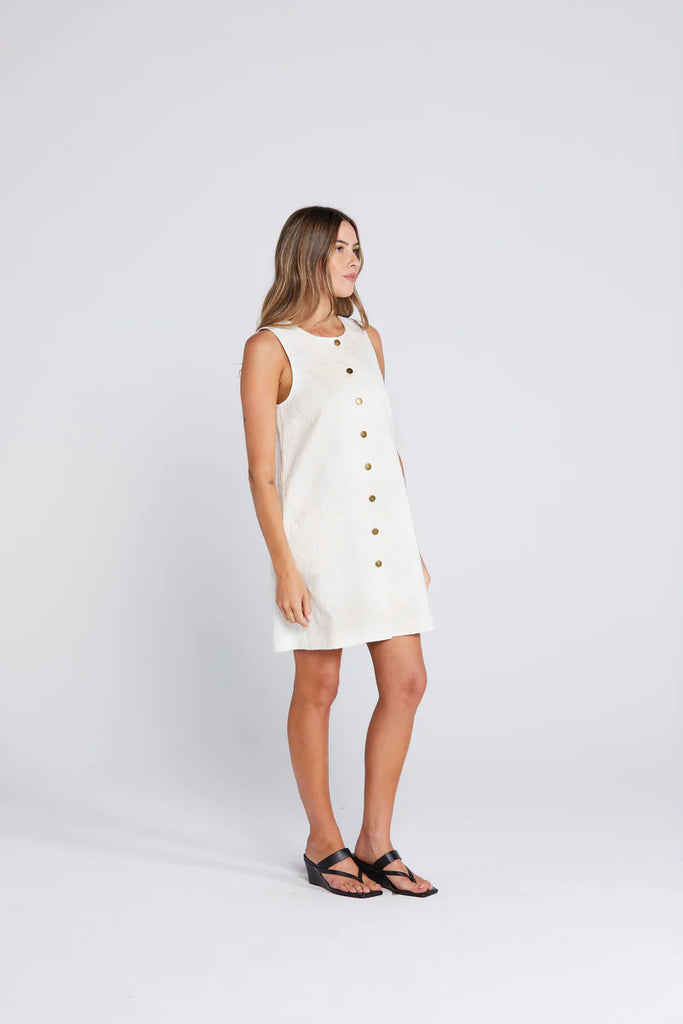 Effortless Dress - Creamy Daisy