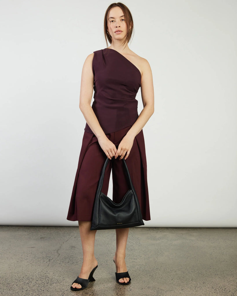 Hazel Shoulder Bag - Black Luxe