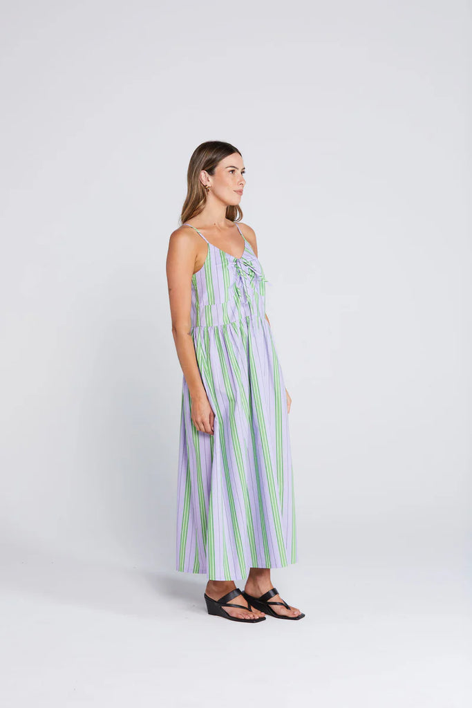 Zinnia Dress - Royal Fern