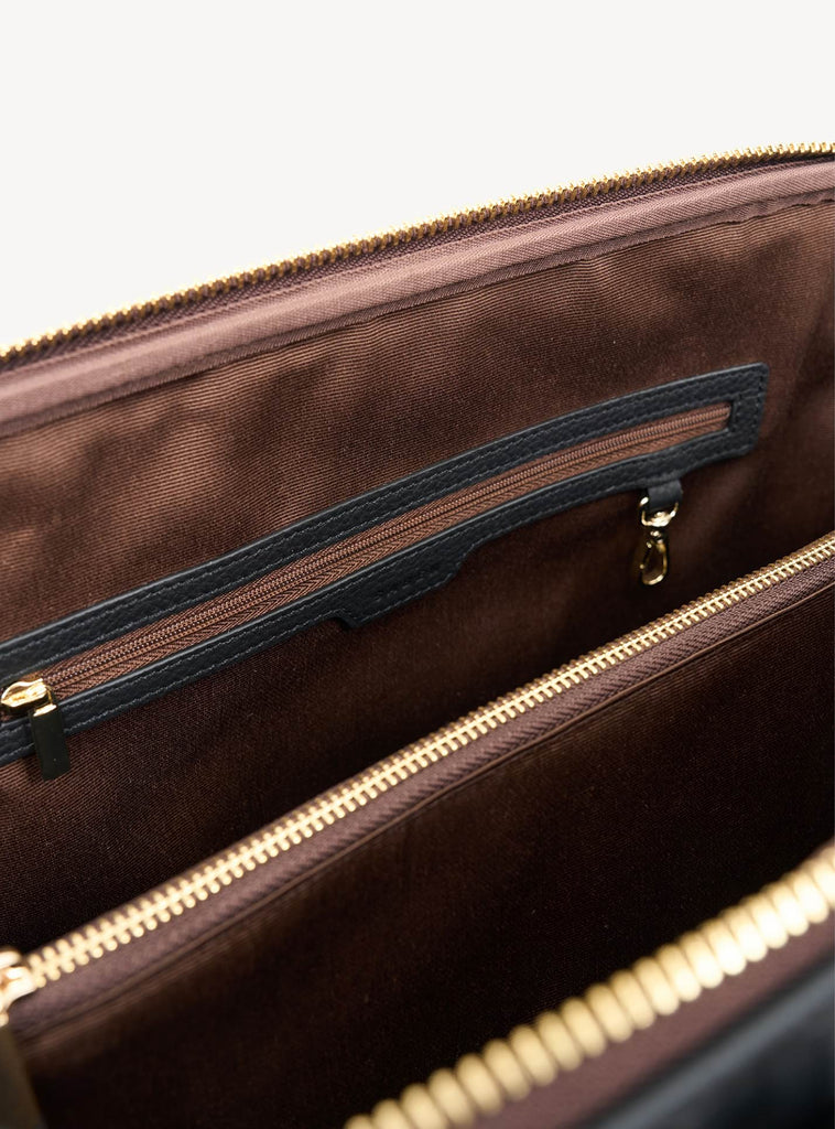 Parker Briefcase - Black Croc