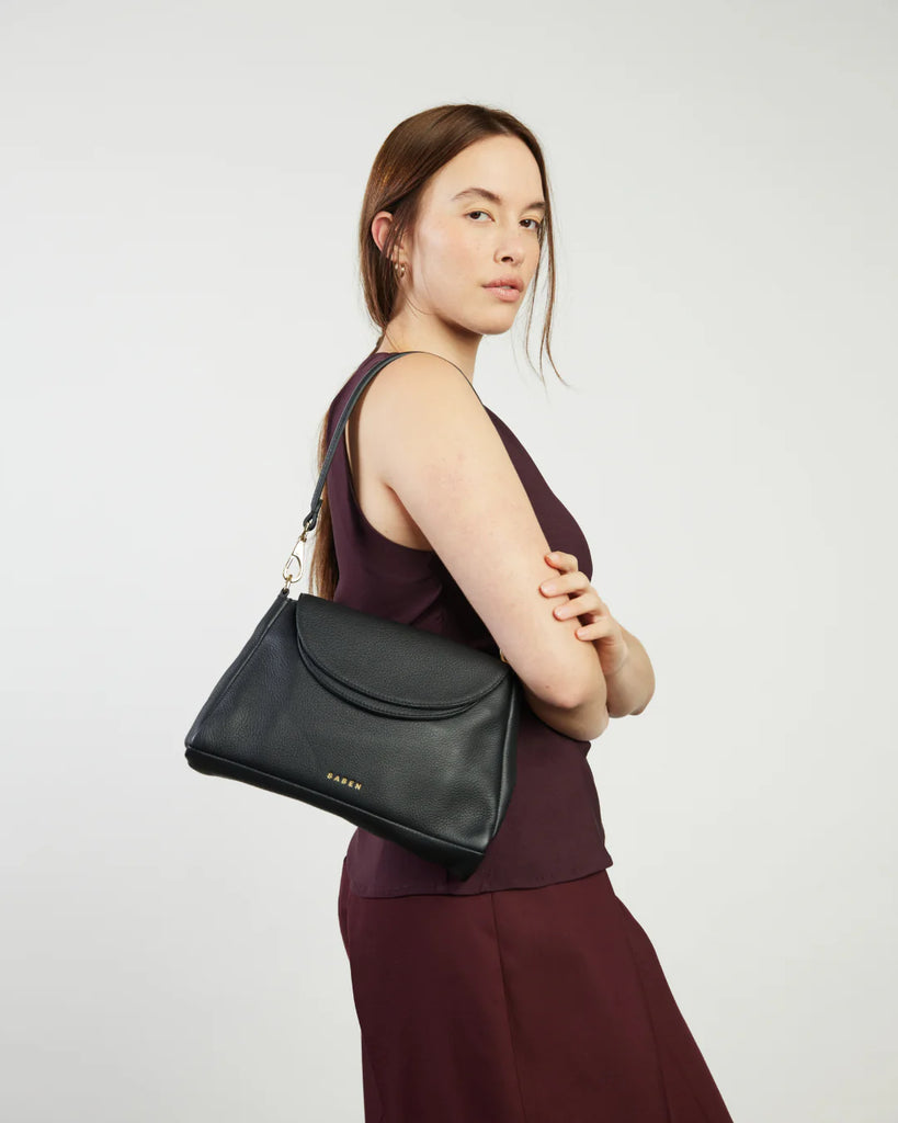 Beckett Crossbody - Black Luxe