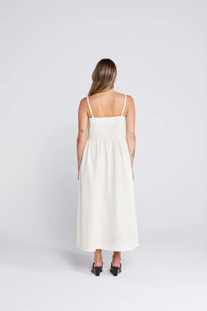 Ziggle Dress - Creamy Daisy