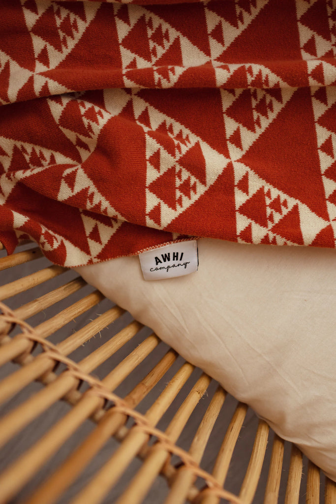 Knitted Blanket - Hononga