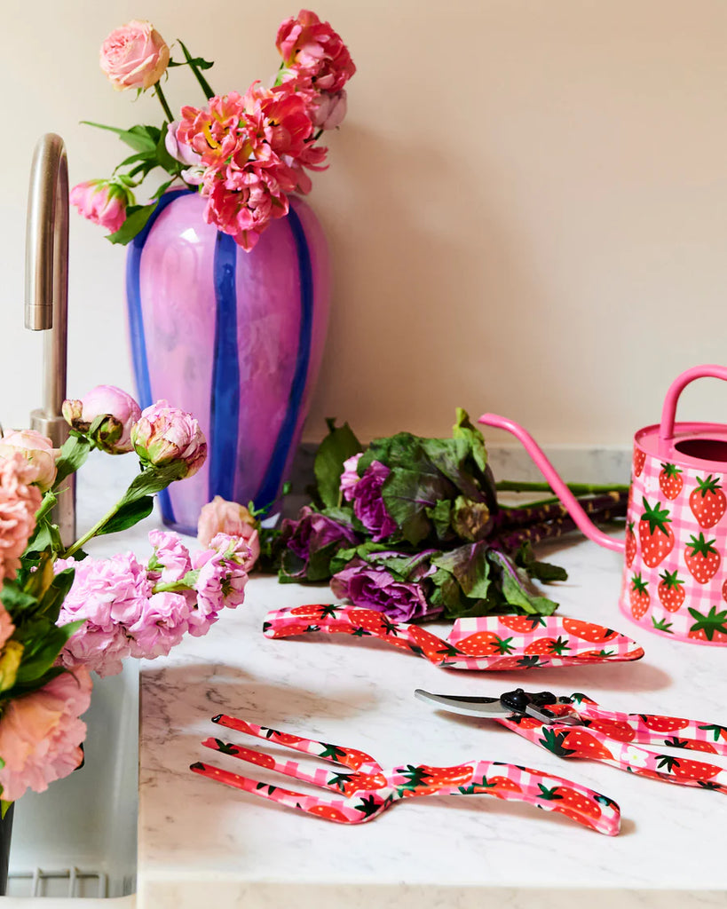 Strawberry Jam Garden Tools and Gloves Set