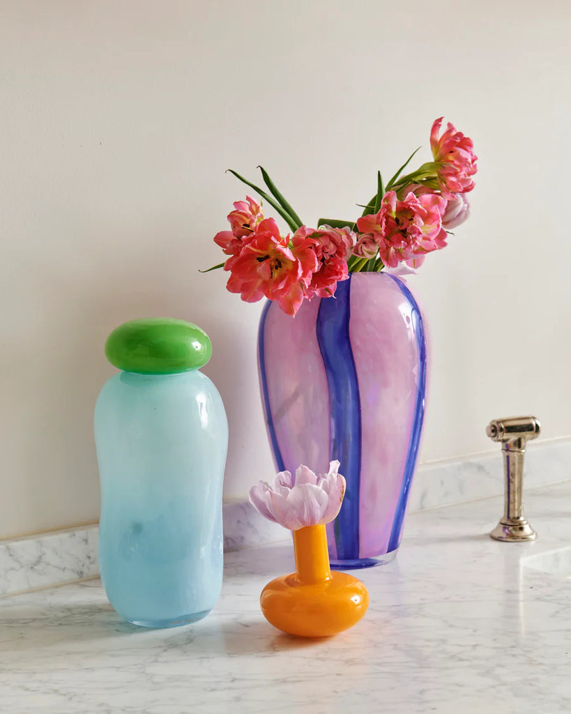 Electric Stripe Vase