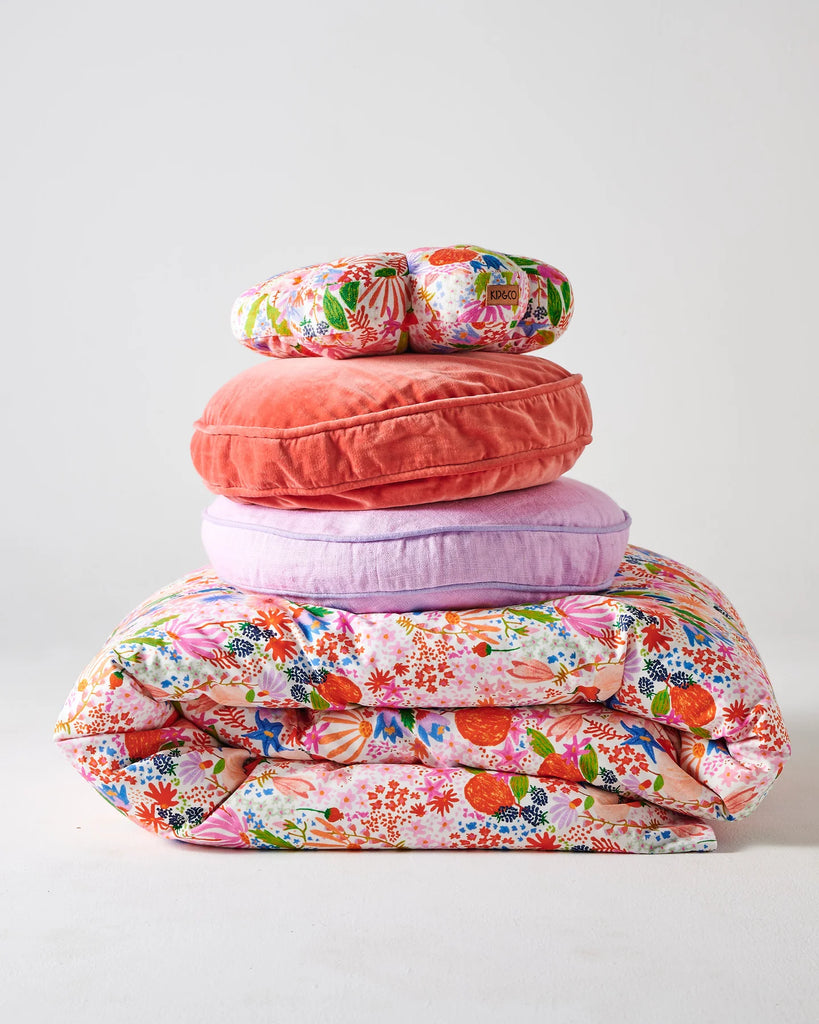 Meandering Meadow Organic Cotton Quilt Cover