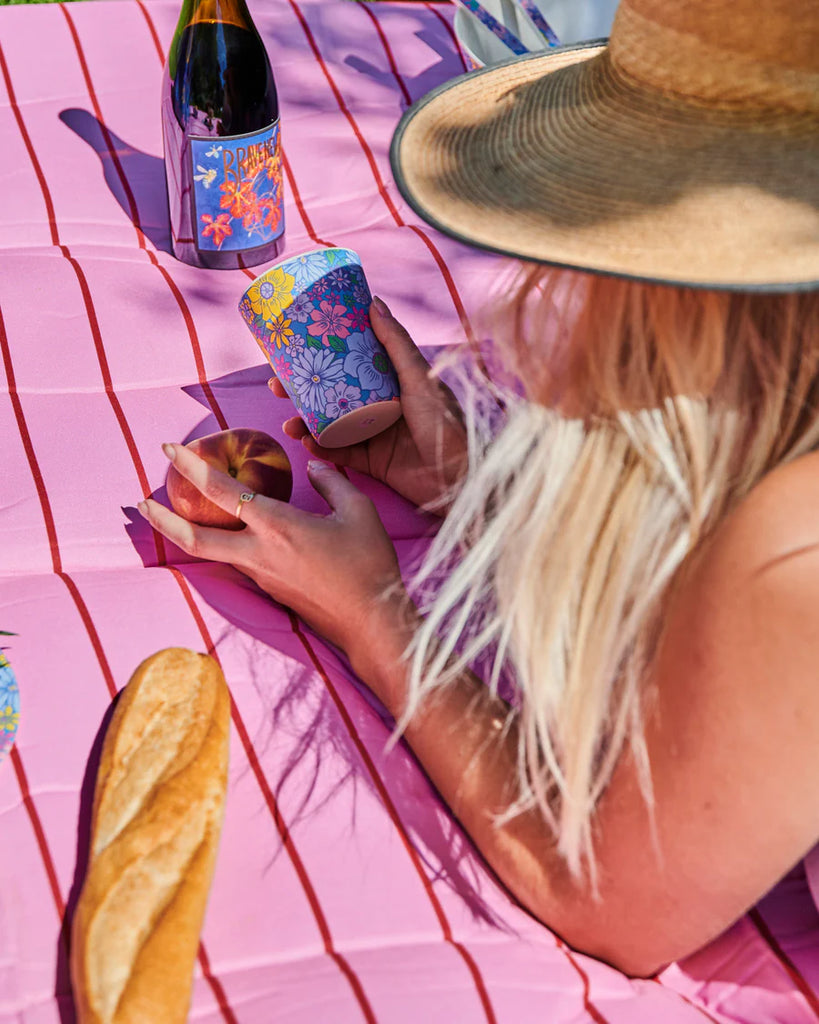 Iced Vovo Stripe Picnic Mat