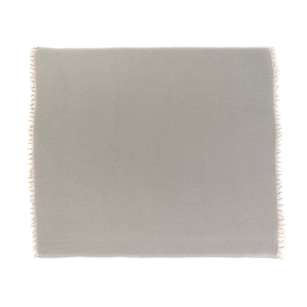 Turkish Picnic Blanket/Throw - Light Grey