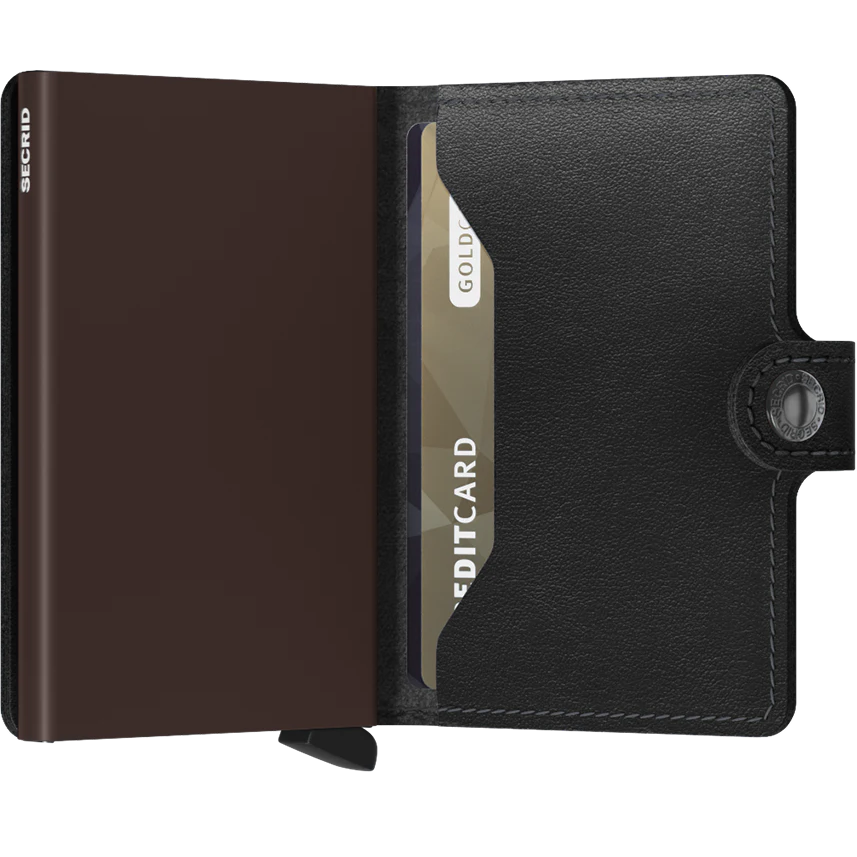 MiniWallet - Original Black-Brown