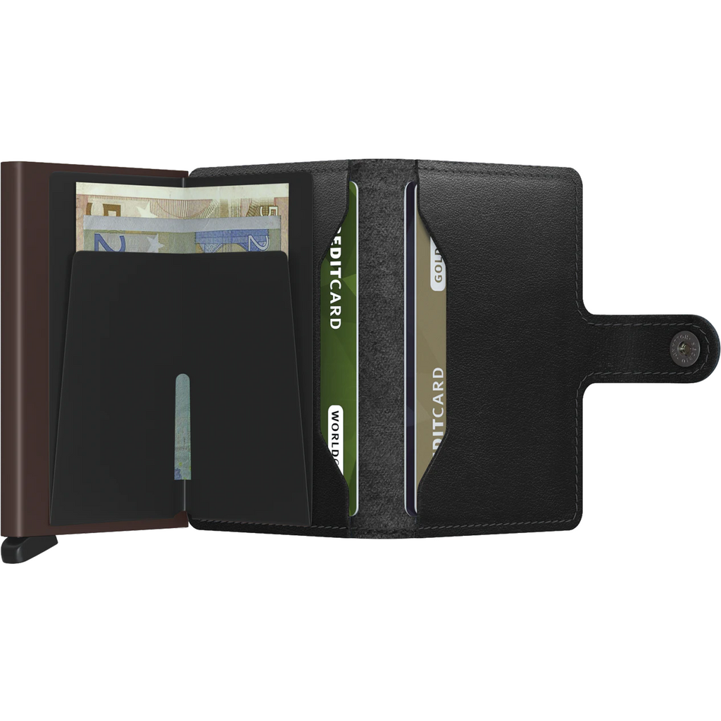 MiniWallet - Original Black-Brown