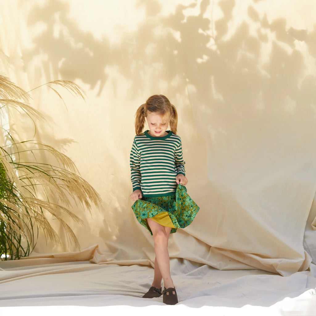 Pierre Kids Knit Top - Forest