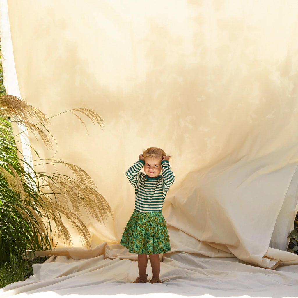 Pierre Kids Knit Top - Forest