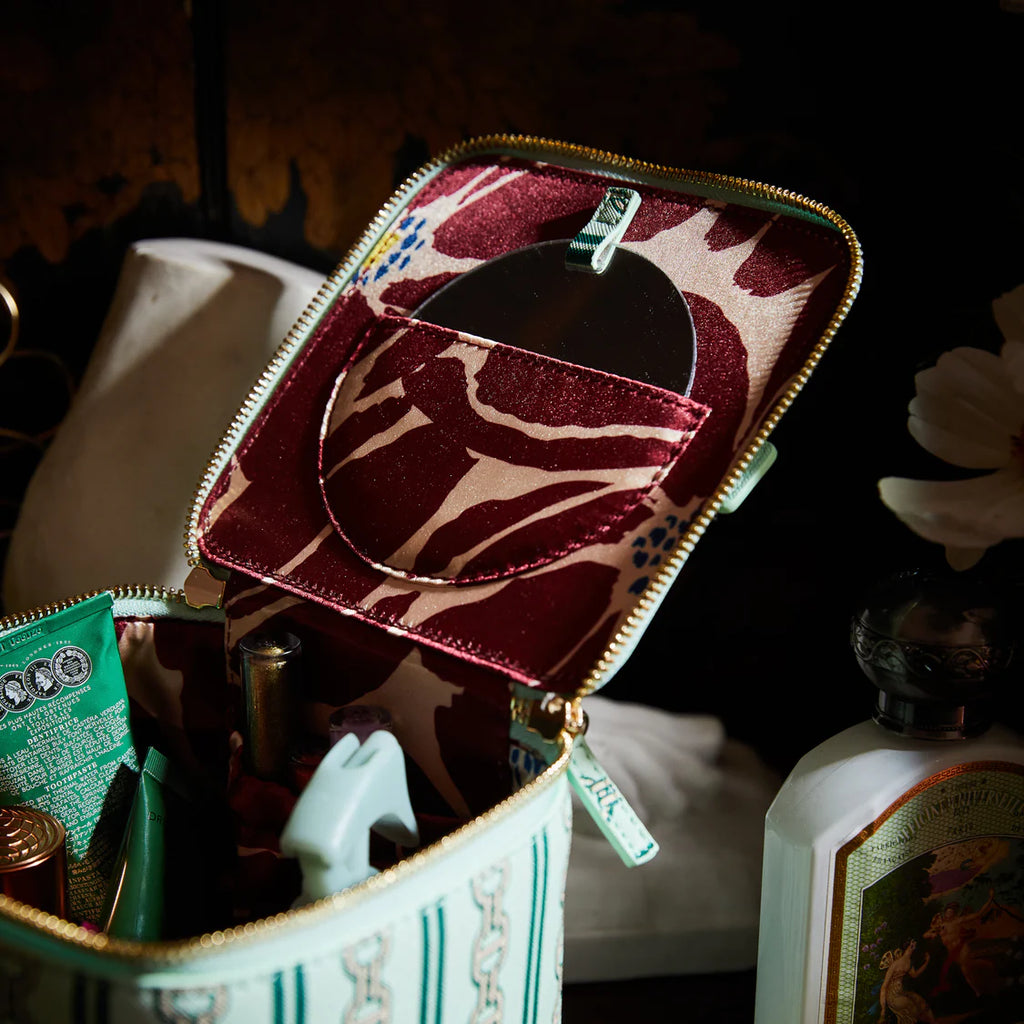 Acadia Cosmetic Case - Jade