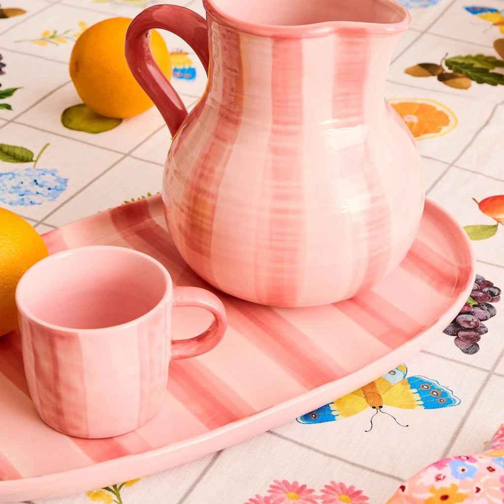 Pink Stripe mug