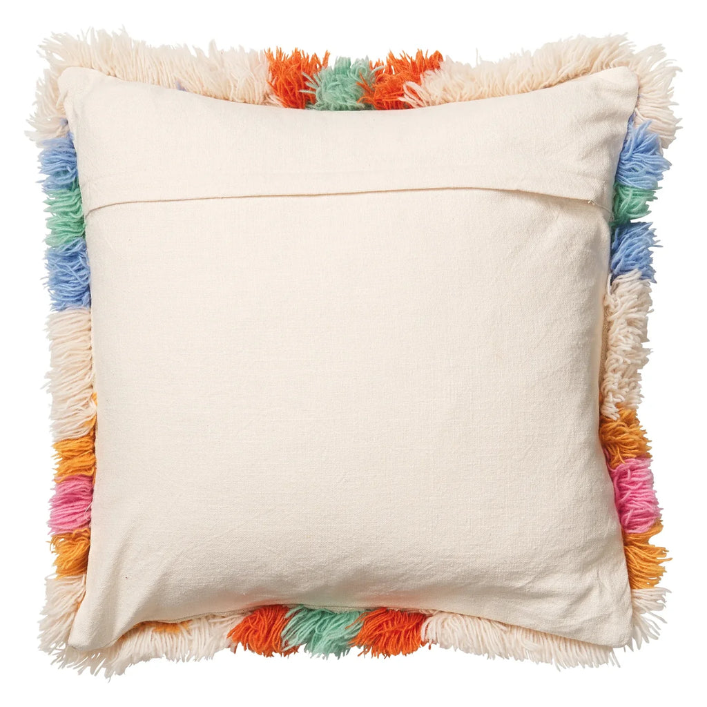 Florencia Shag Cushion with Feather Insert