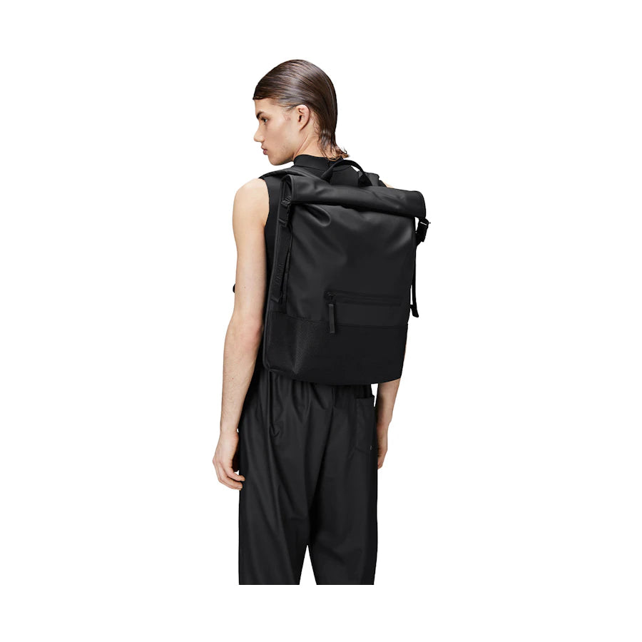 Trail Rolltop Backpack - Black