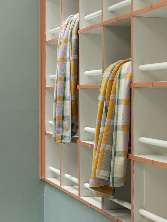 Cozumel Beach Towel - Satsuma / Multi