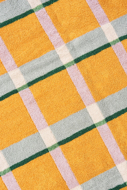 Cozumel Beach Towel - Satsuma / Multi